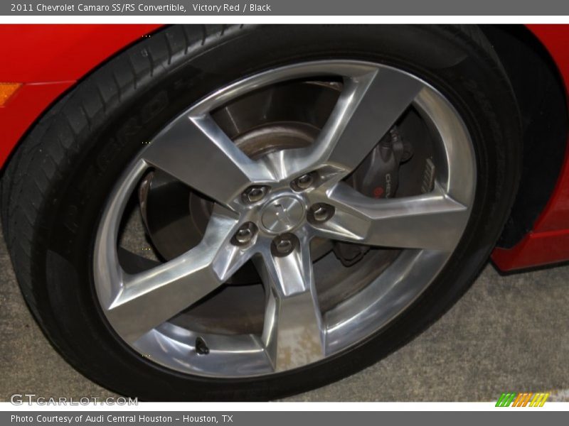 Victory Red / Black 2011 Chevrolet Camaro SS/RS Convertible