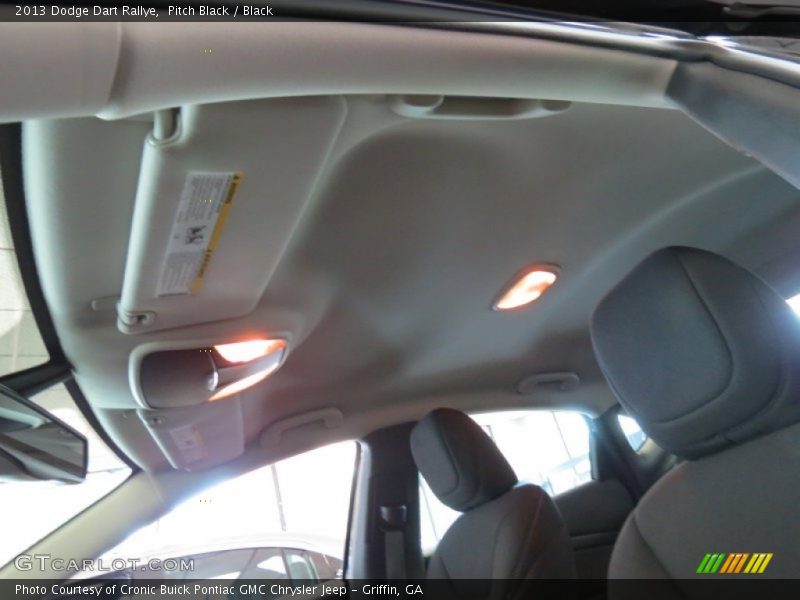 Pitch Black / Black 2013 Dodge Dart Rallye