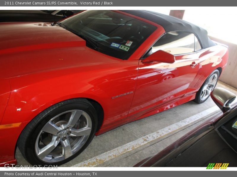 Victory Red / Black 2011 Chevrolet Camaro SS/RS Convertible