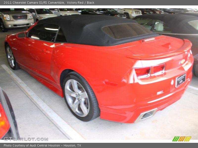 Victory Red / Black 2011 Chevrolet Camaro SS/RS Convertible