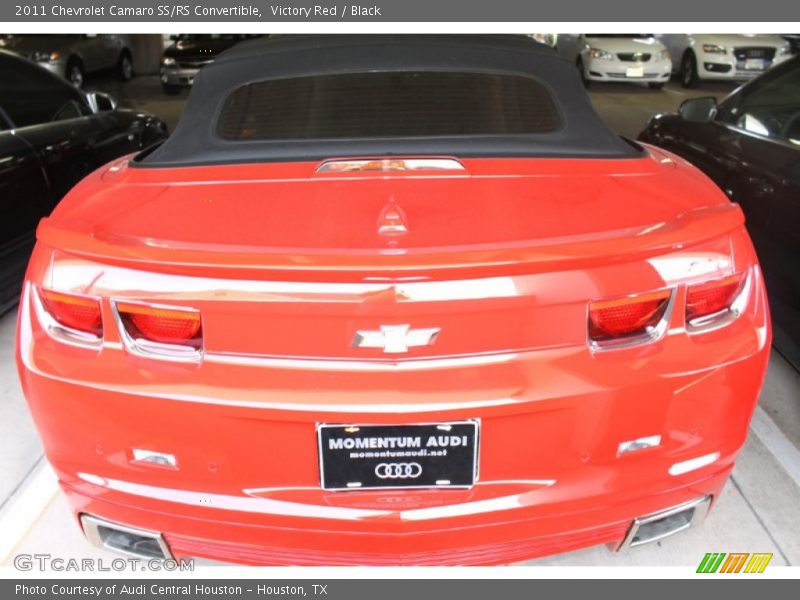 Victory Red / Black 2011 Chevrolet Camaro SS/RS Convertible