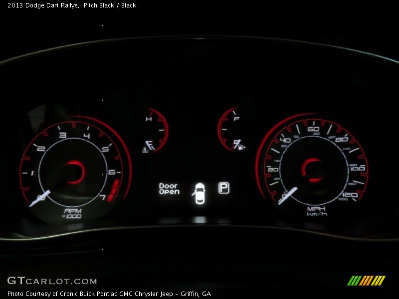 Pitch Black / Black 2013 Dodge Dart Rallye