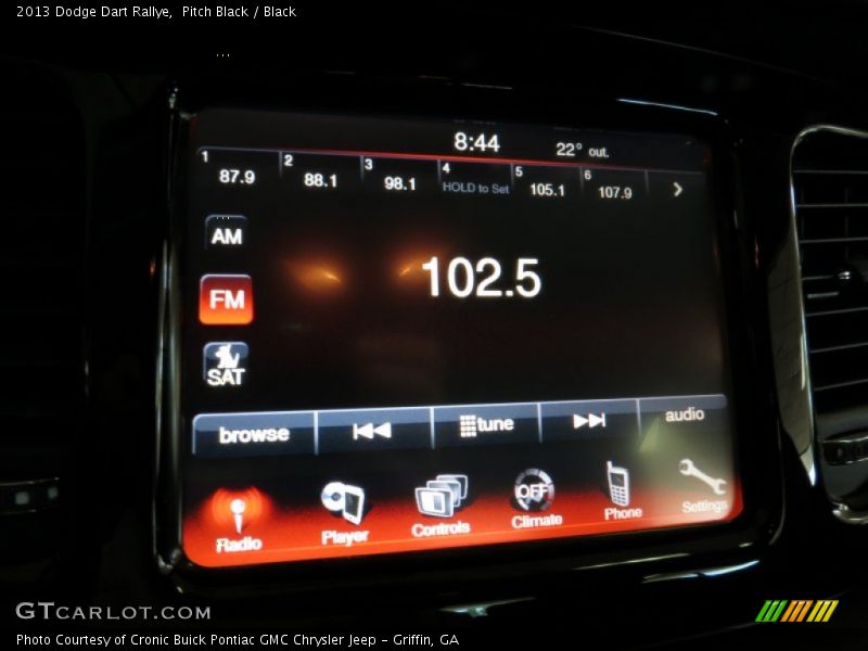 Pitch Black / Black 2013 Dodge Dart Rallye