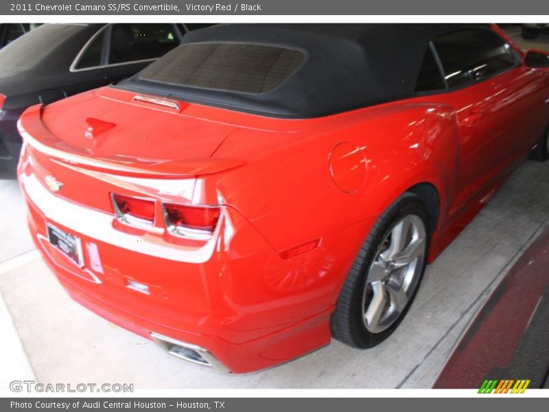 Victory Red / Black 2011 Chevrolet Camaro SS/RS Convertible