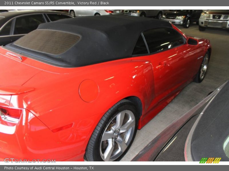 Victory Red / Black 2011 Chevrolet Camaro SS/RS Convertible