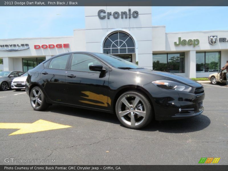 Pitch Black / Black 2013 Dodge Dart Rallye