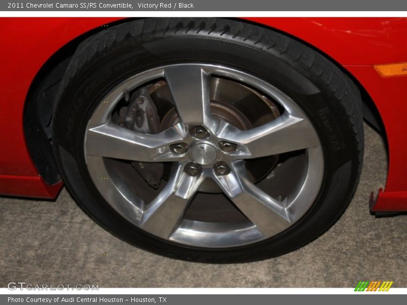Victory Red / Black 2011 Chevrolet Camaro SS/RS Convertible