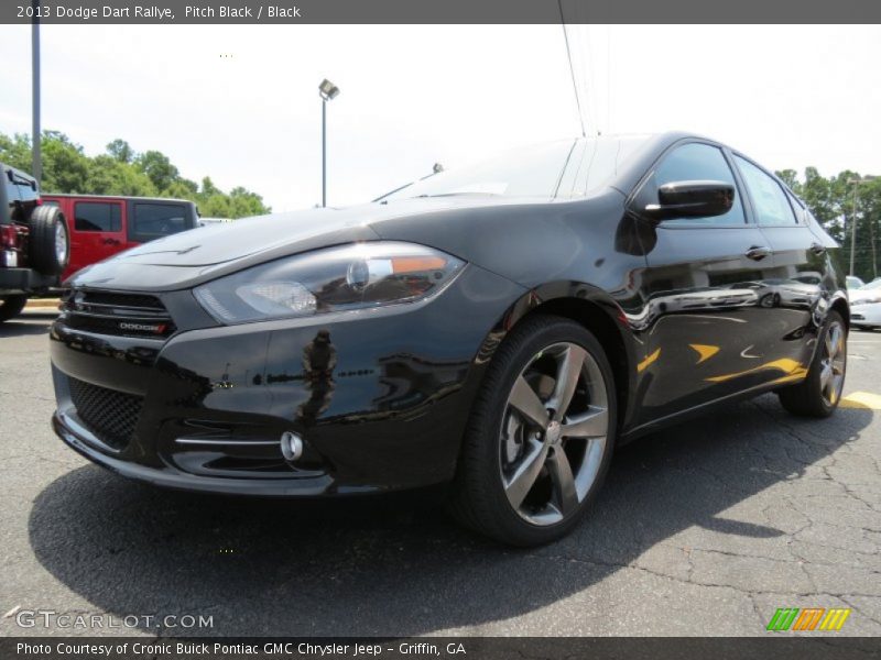 Pitch Black / Black 2013 Dodge Dart Rallye