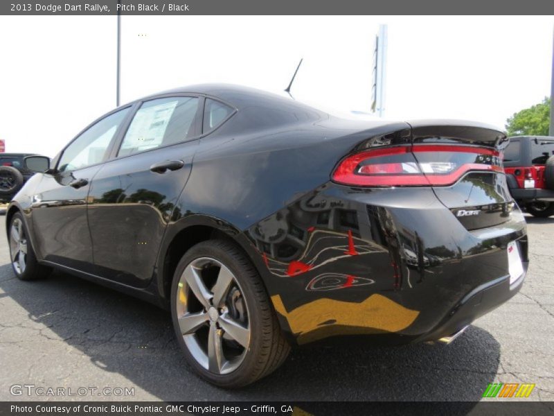 Pitch Black / Black 2013 Dodge Dart Rallye