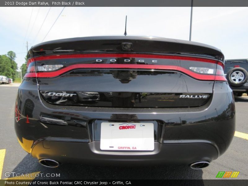 Pitch Black / Black 2013 Dodge Dart Rallye