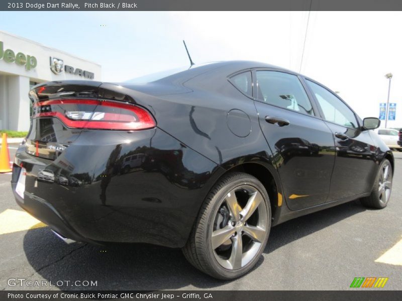 Pitch Black / Black 2013 Dodge Dart Rallye