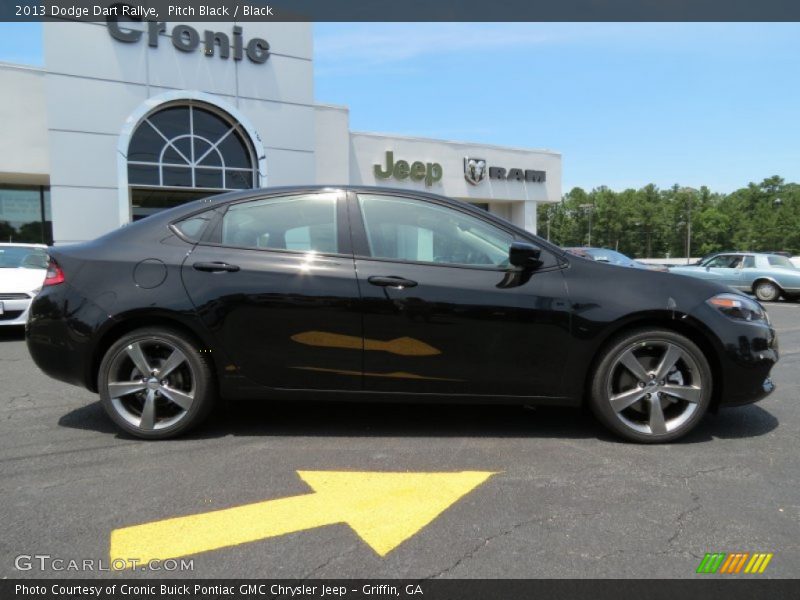 Pitch Black / Black 2013 Dodge Dart Rallye