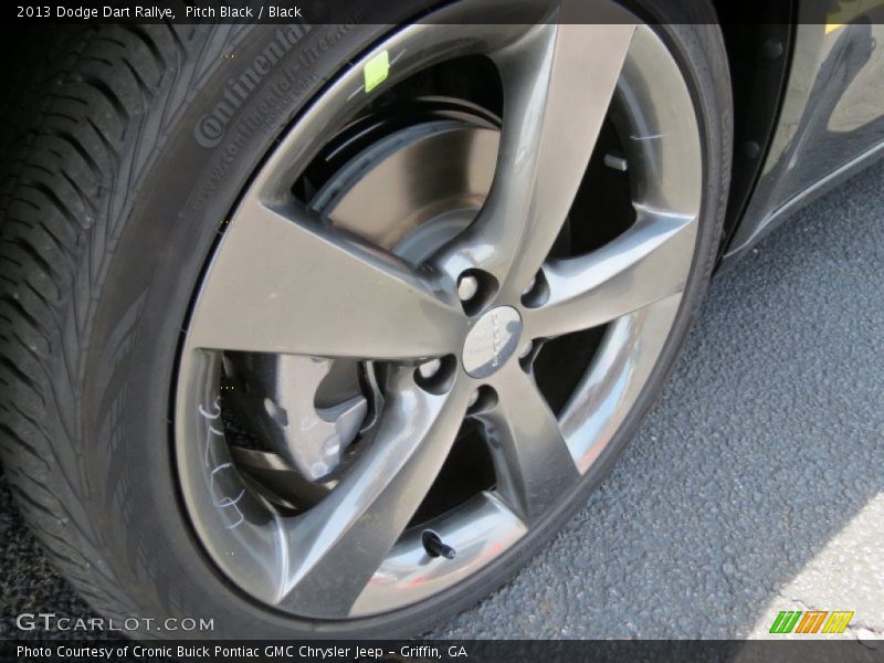 Pitch Black / Black 2013 Dodge Dart Rallye