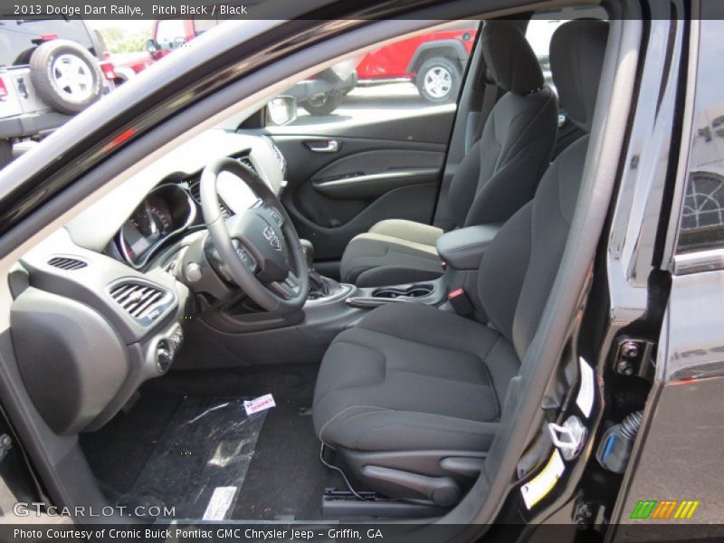 Pitch Black / Black 2013 Dodge Dart Rallye