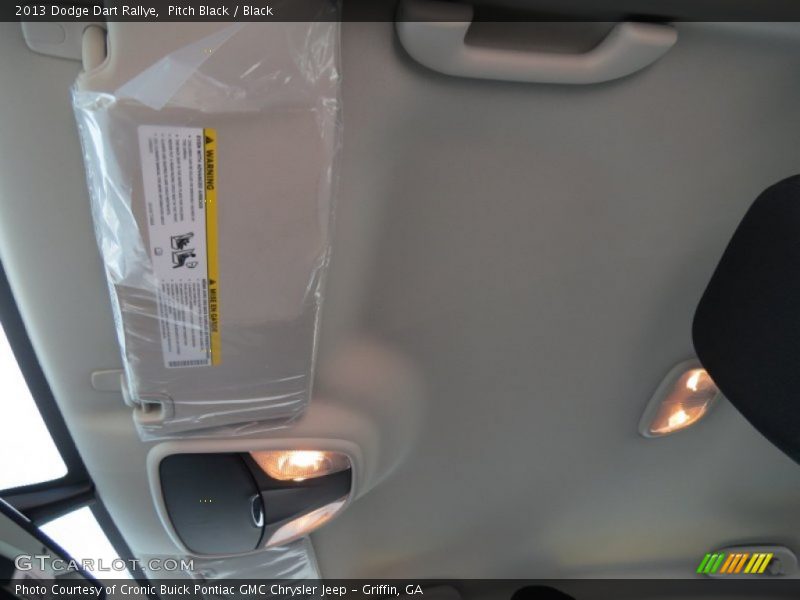 Pitch Black / Black 2013 Dodge Dart Rallye