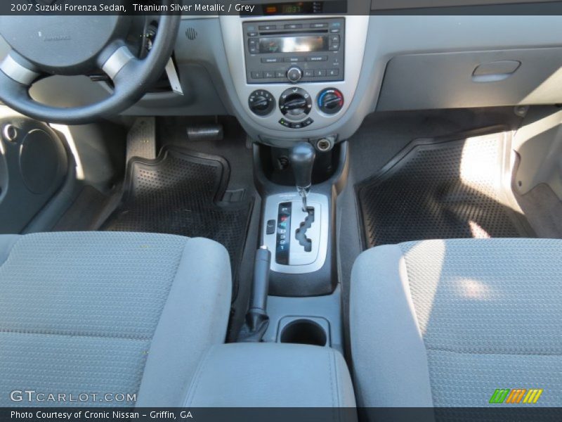 Titanium Silver Metallic / Grey 2007 Suzuki Forenza Sedan