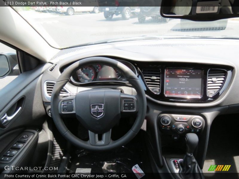 Pitch Black / Black 2013 Dodge Dart Rallye