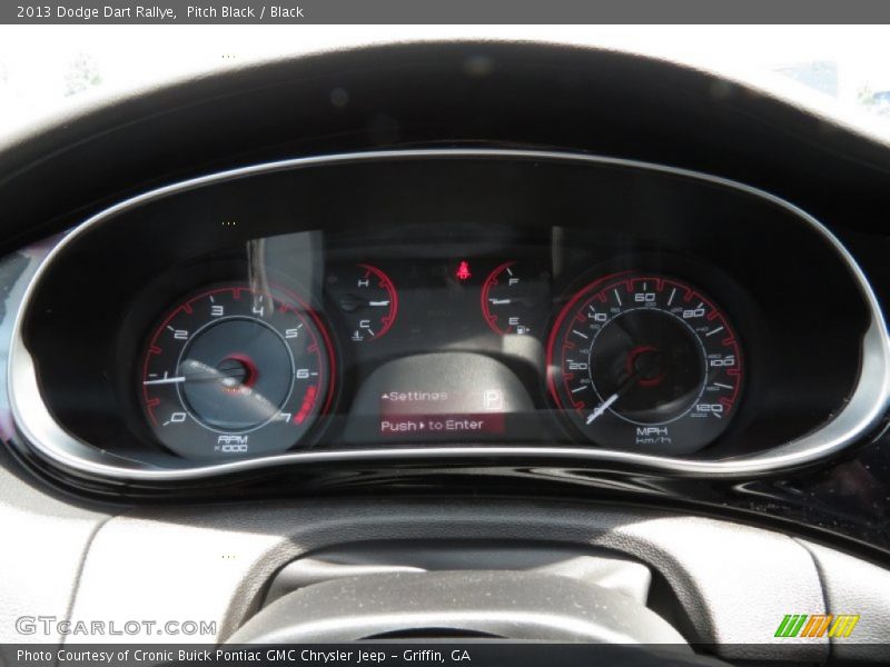 Pitch Black / Black 2013 Dodge Dart Rallye