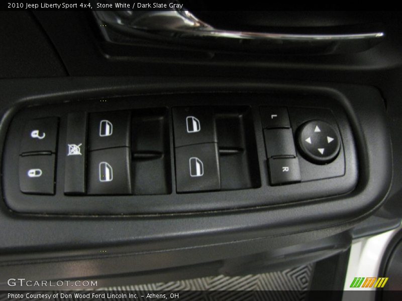 Stone White / Dark Slate Gray 2010 Jeep Liberty Sport 4x4