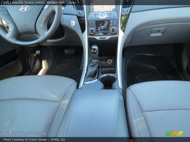 Radiant Silver / Gray 2011 Hyundai Sonata Limited