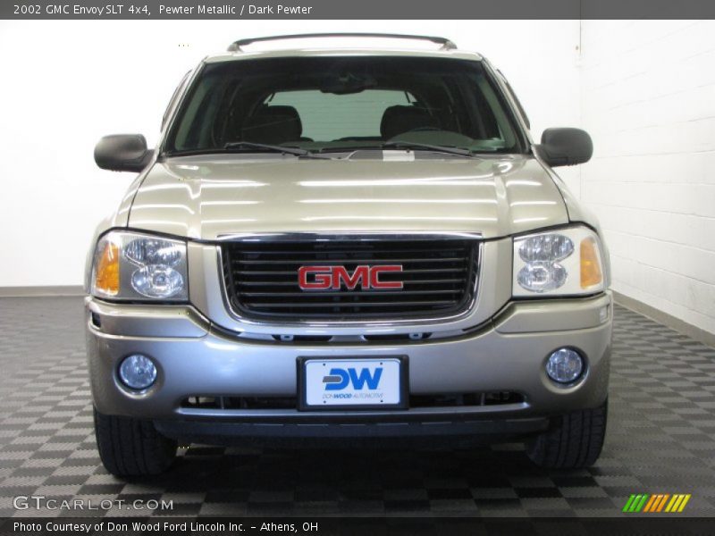 Pewter Metallic / Dark Pewter 2002 GMC Envoy SLT 4x4