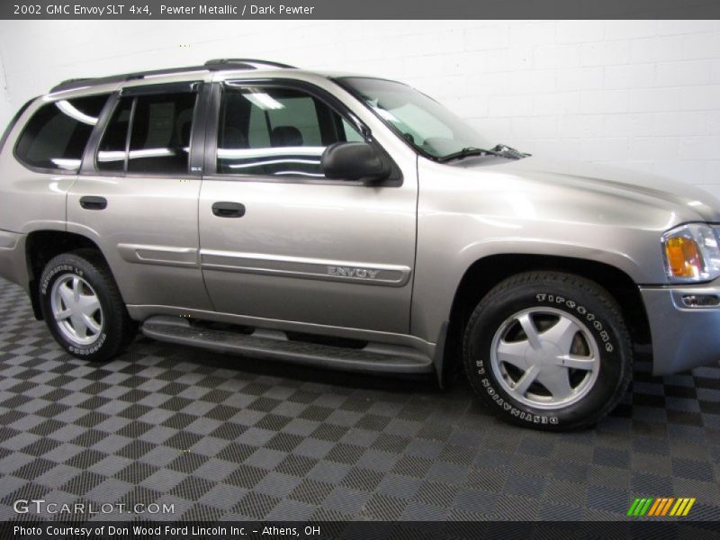 Pewter Metallic / Dark Pewter 2002 GMC Envoy SLT 4x4