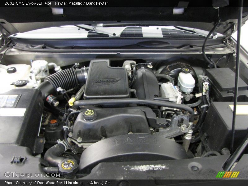 Pewter Metallic / Dark Pewter 2002 GMC Envoy SLT 4x4