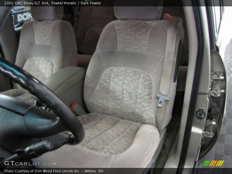 Pewter Metallic / Dark Pewter 2002 GMC Envoy SLT 4x4