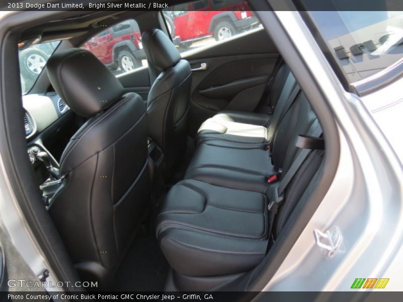 Bright Silver Metallic / Black 2013 Dodge Dart Limited