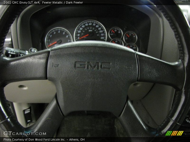 Pewter Metallic / Dark Pewter 2002 GMC Envoy SLT 4x4
