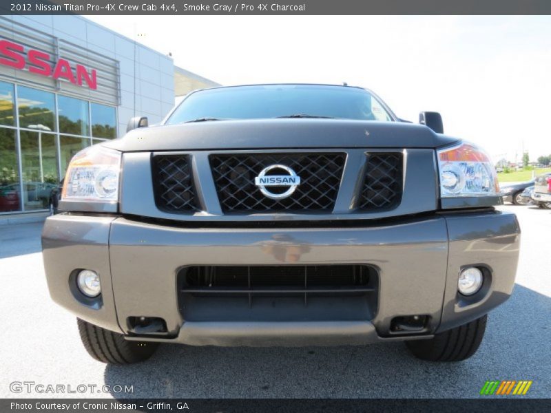 Smoke Gray / Pro 4X Charcoal 2012 Nissan Titan Pro-4X Crew Cab 4x4