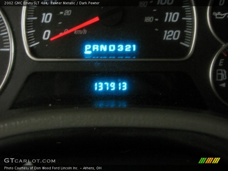Pewter Metallic / Dark Pewter 2002 GMC Envoy SLT 4x4