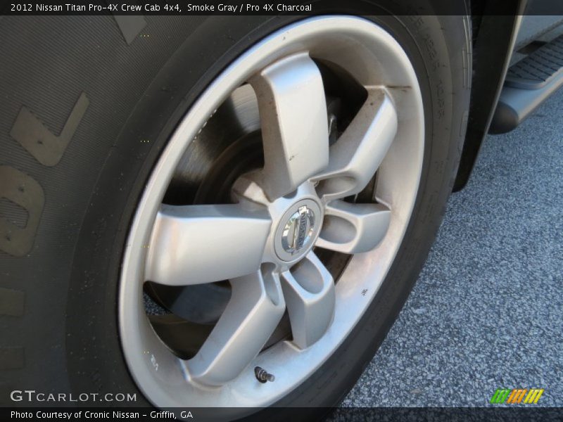 Smoke Gray / Pro 4X Charcoal 2012 Nissan Titan Pro-4X Crew Cab 4x4