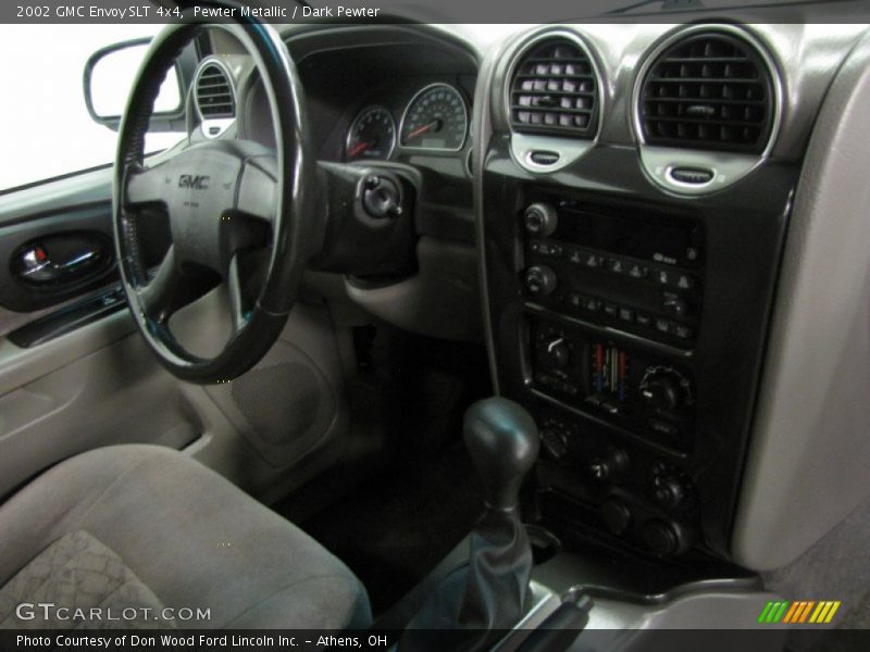 Pewter Metallic / Dark Pewter 2002 GMC Envoy SLT 4x4