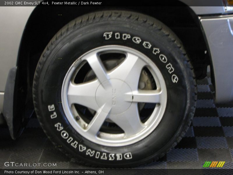 Pewter Metallic / Dark Pewter 2002 GMC Envoy SLT 4x4