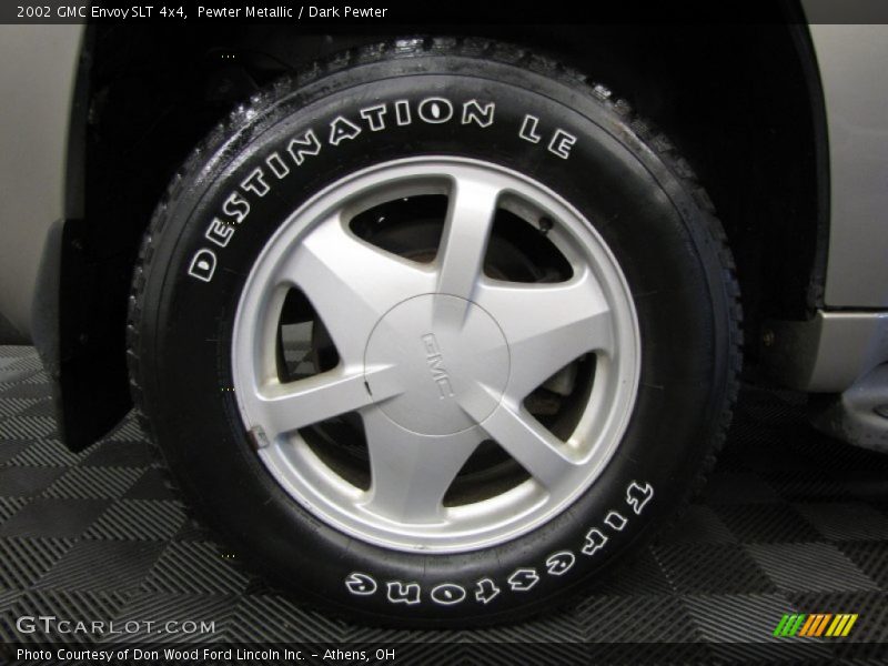 Pewter Metallic / Dark Pewter 2002 GMC Envoy SLT 4x4