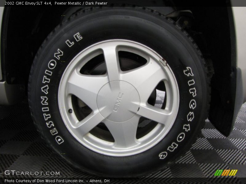 Pewter Metallic / Dark Pewter 2002 GMC Envoy SLT 4x4