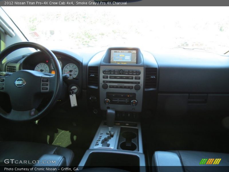 Smoke Gray / Pro 4X Charcoal 2012 Nissan Titan Pro-4X Crew Cab 4x4