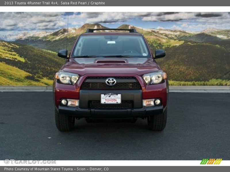 Salsa Red Pearl / Graphite 2013 Toyota 4Runner Trail 4x4