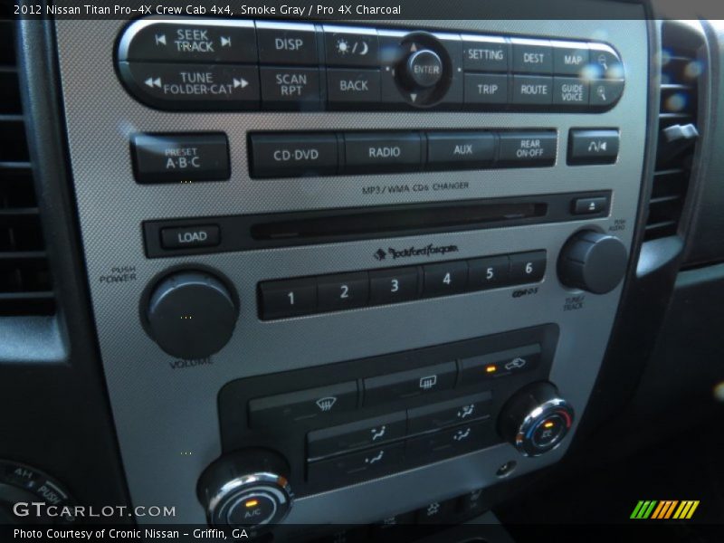 Smoke Gray / Pro 4X Charcoal 2012 Nissan Titan Pro-4X Crew Cab 4x4