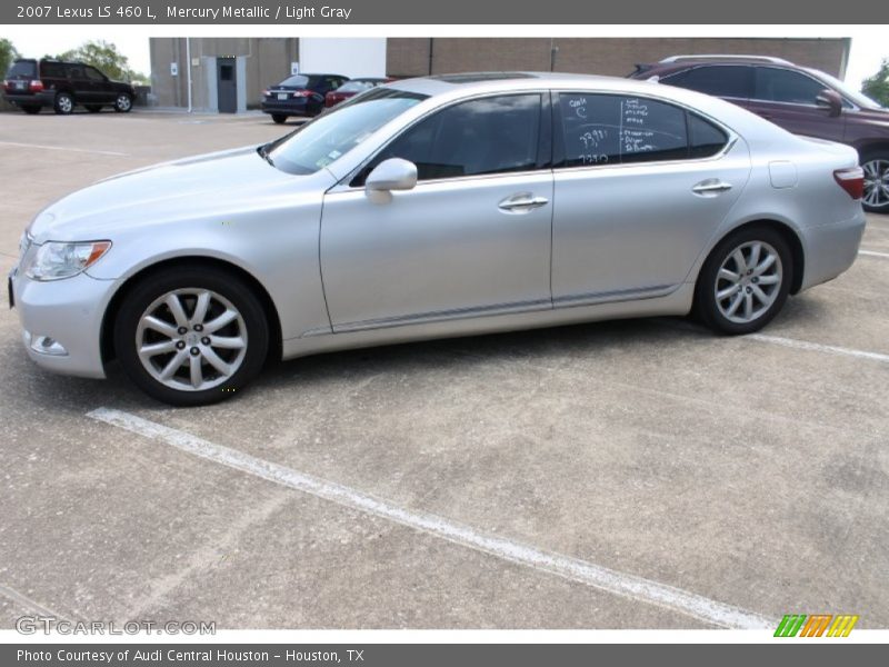 Mercury Metallic / Light Gray 2007 Lexus LS 460 L