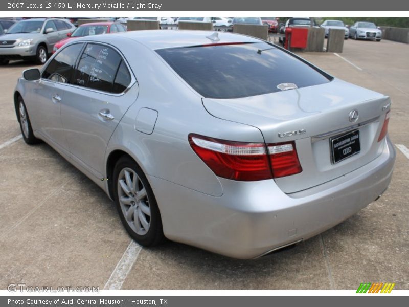 Mercury Metallic / Light Gray 2007 Lexus LS 460 L