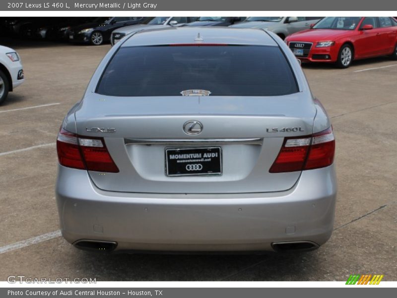 Mercury Metallic / Light Gray 2007 Lexus LS 460 L