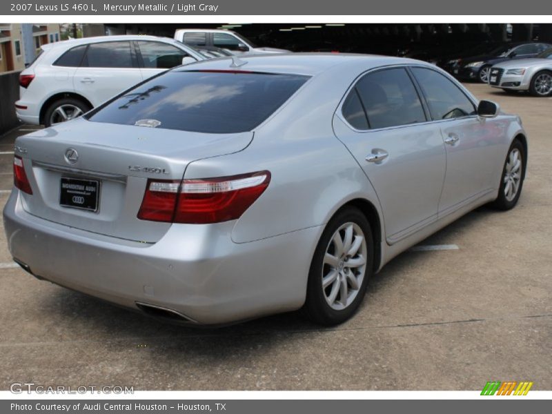 Mercury Metallic / Light Gray 2007 Lexus LS 460 L