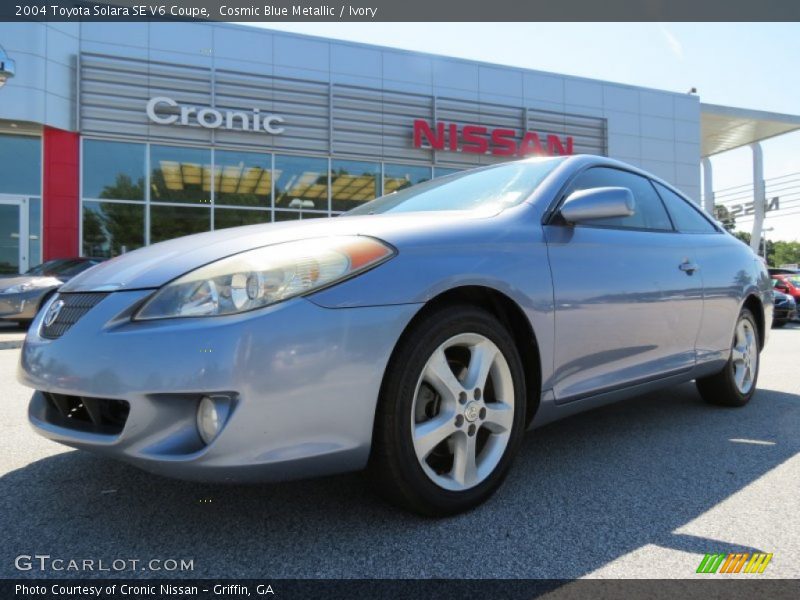 Cosmic Blue Metallic / Ivory 2004 Toyota Solara SE V6 Coupe