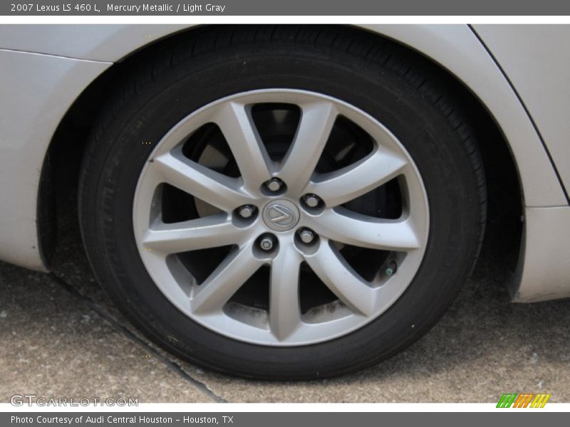 Mercury Metallic / Light Gray 2007 Lexus LS 460 L