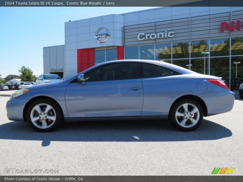 Cosmic Blue Metallic / Ivory 2004 Toyota Solara SE V6 Coupe