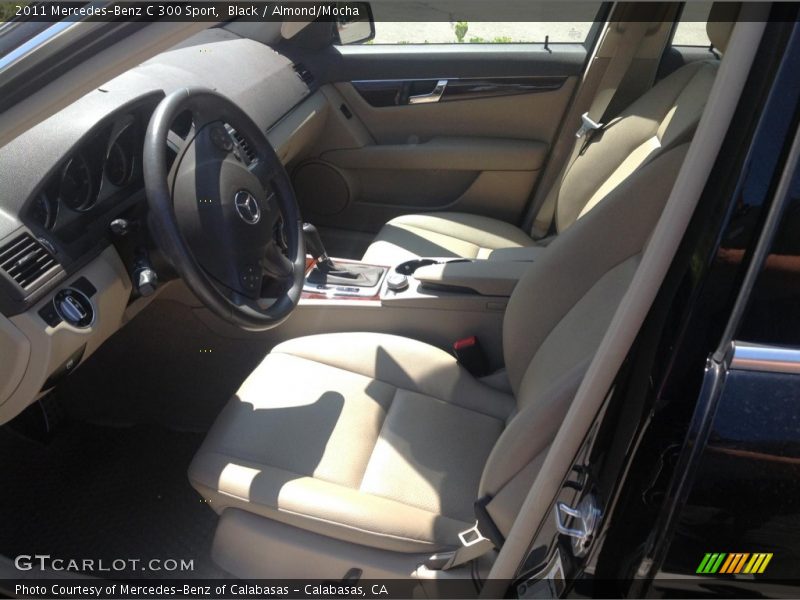 Black / Almond/Mocha 2011 Mercedes-Benz C 300 Sport