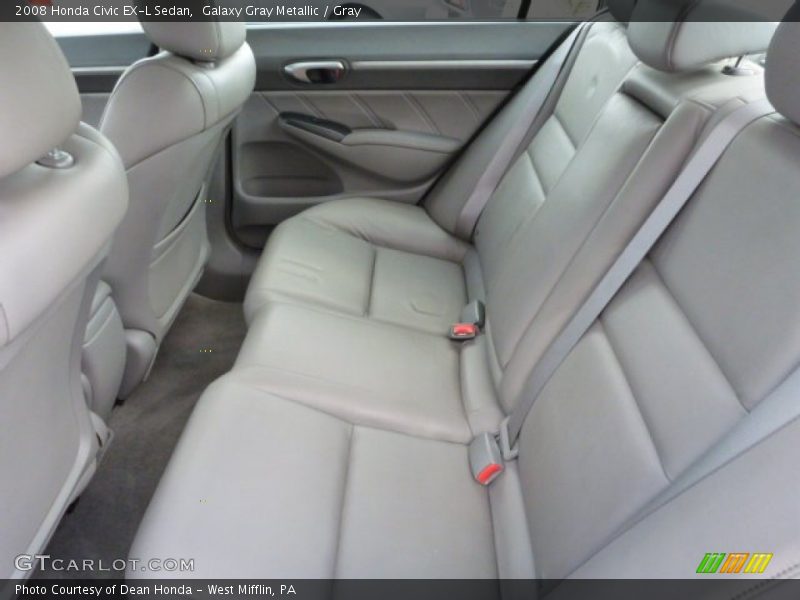 Galaxy Gray Metallic / Gray 2008 Honda Civic EX-L Sedan