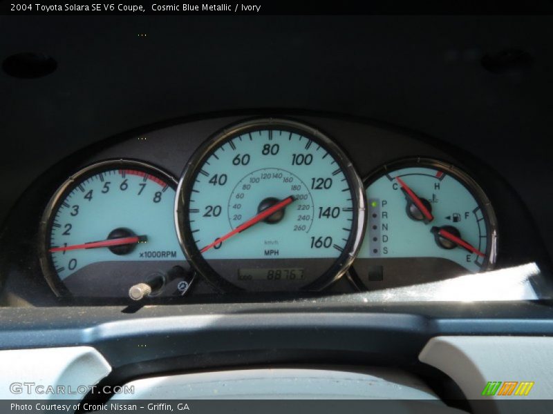 Cosmic Blue Metallic / Ivory 2004 Toyota Solara SE V6 Coupe